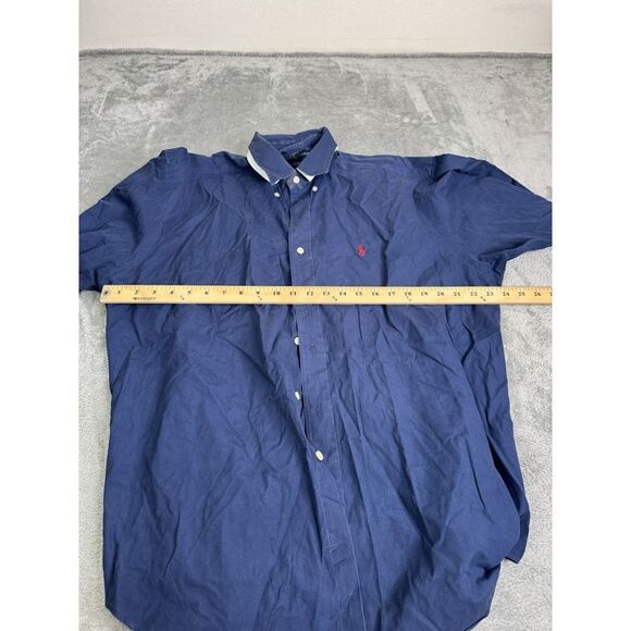 Ralph Lauren Blake Long Sleeve Button Down Shirt Men's Size Large Blue - Picture 8 of 11